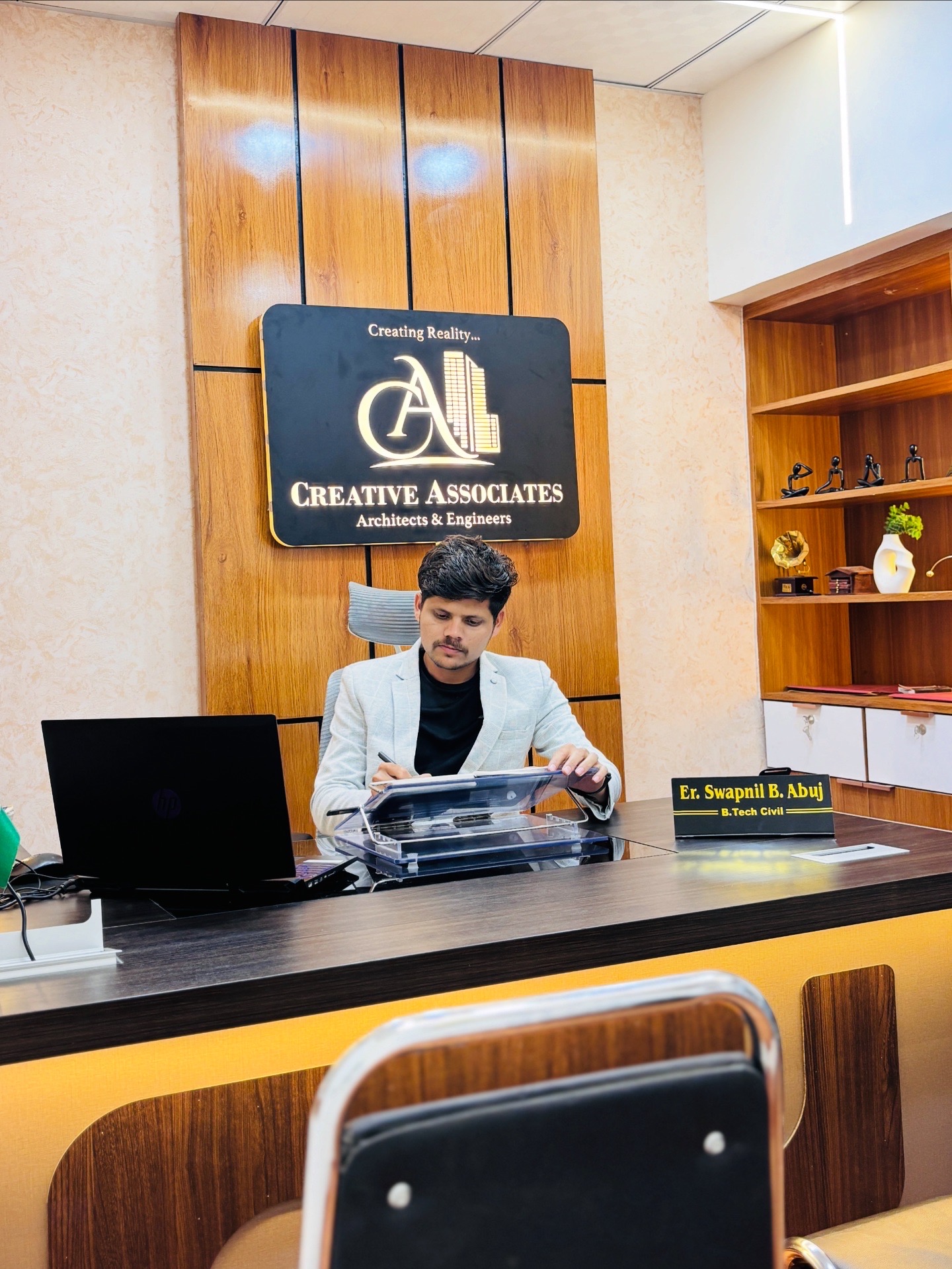 Er. Swapnil Baliram Abuj - Founder & Lead Director